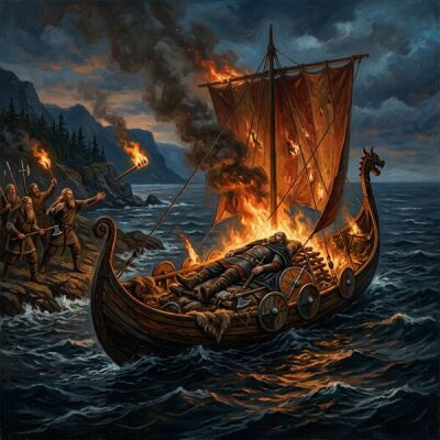 Begravdes vikingarna verkligen i långskepp? Faktaundersökning - Vikingabegravning: Fakta om begravningar i långskepp