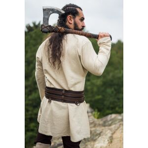 Tunika i vikingatida linne - natur