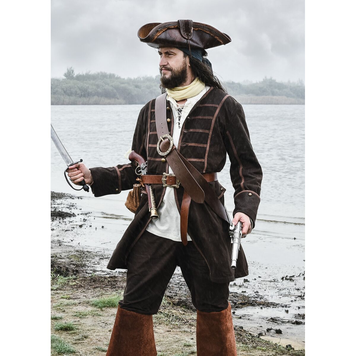 Edward piratrock, Justaucorps, storlek XL