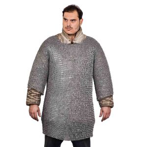 Ringbrynja med halvärm Haubergeon, 4-in-1 runda...