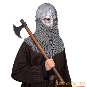 Antiker Wikingerbrillenhelm mit unvernieteter...