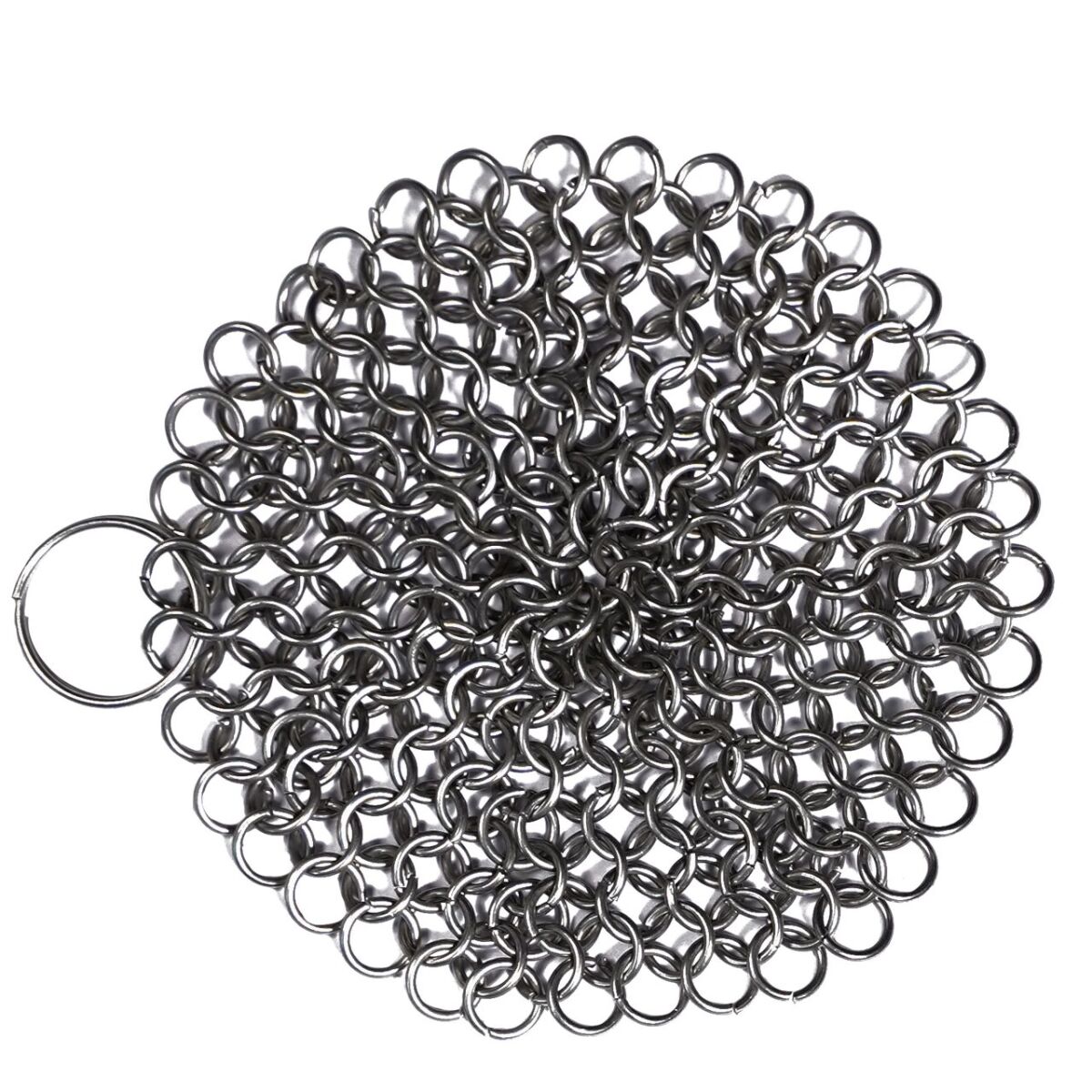 Kedjering i rostfritt stål för skrubber diameter 12 cm