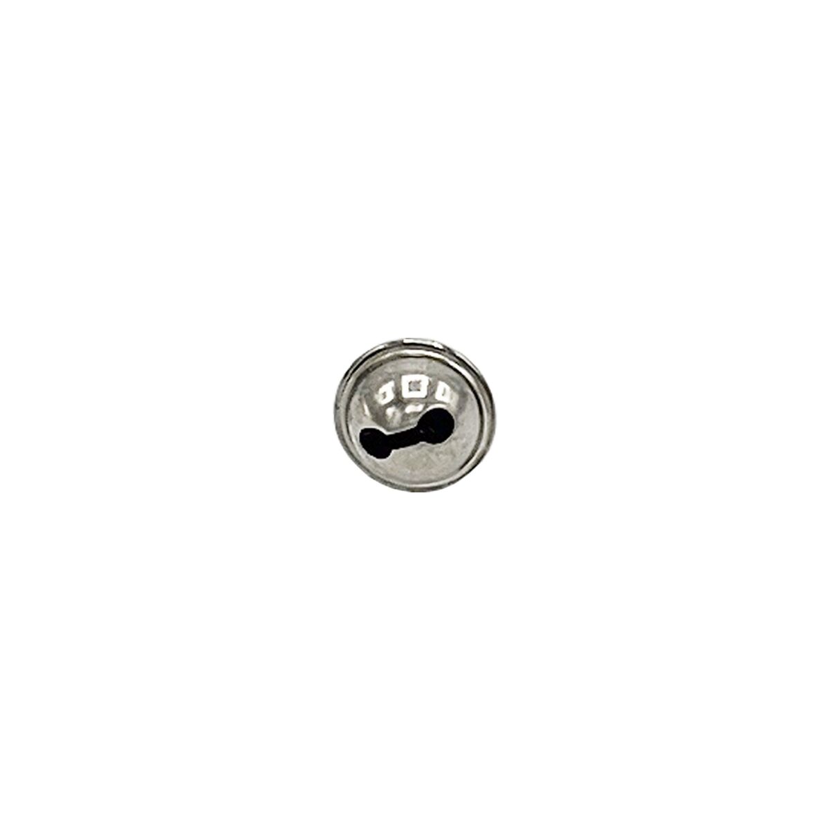 Mittelalterliche Schellen / Glöckchen, silberfarben 11mm