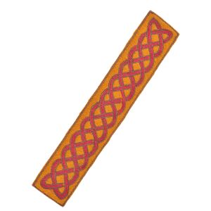 Broderad patch ”Forseti” i ull – keltisk knut