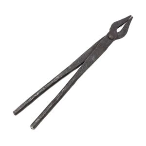 Smidd tång med platt huvud 31cm