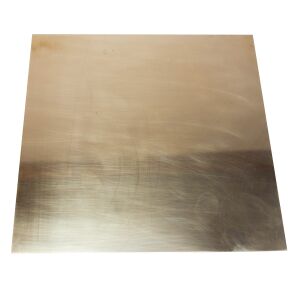 Mässingsplåt 200 x 200 x 1,0 mm