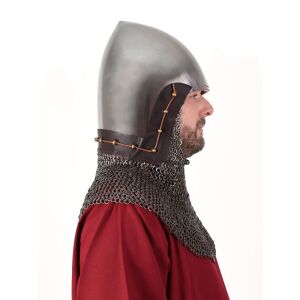 Cymbalskydd med kedjering av nitade platta ringar, 2 mm - lämplig för show combat