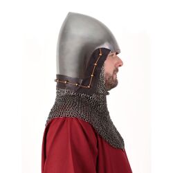 Cymbalskydd med kedjering av nitade platta ringar, 2 mm - lämplig för show combat